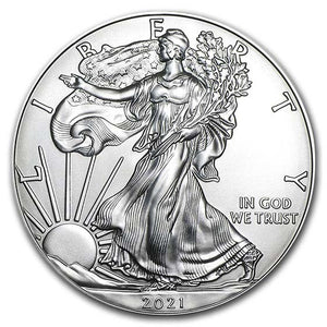Pièce d'aigle en argent américain 2022 (1 once troy)