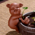 Purple Sand Pig Tea Pet