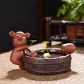 Purple Sand Pig Tea Pet