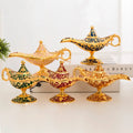 Large Colorful Genie Magic Lamp
