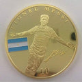 Lionel Messi Barcelona Argentina Signed Coin