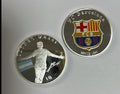 Lionel Messi Barcelona Argentina Signed Coin