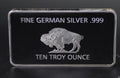 Lingot d'argent Buffalo d'Allemagne (10 onces troy)