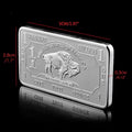 Germany Buffalo Silver Bar ( 1 Troy Ounce )