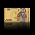 Euro Gold Foil Banknote Note