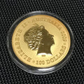 Gold badge coin 2009 ( Australian Kangaroo and Elizabeth)